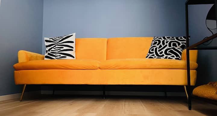 Divani im i bukur i verdhë