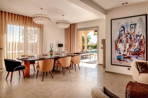 Popular Airbnb listing: Villa Djena – staff included in Marrakech Safi / مراكش أسفي