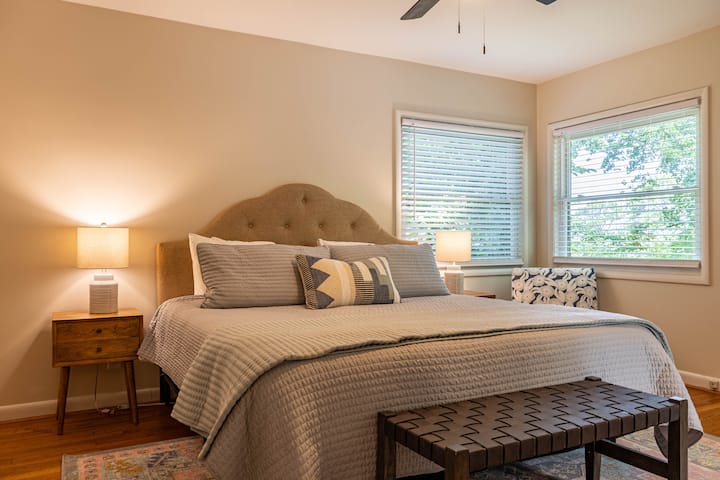 Quarto principal: cama king size