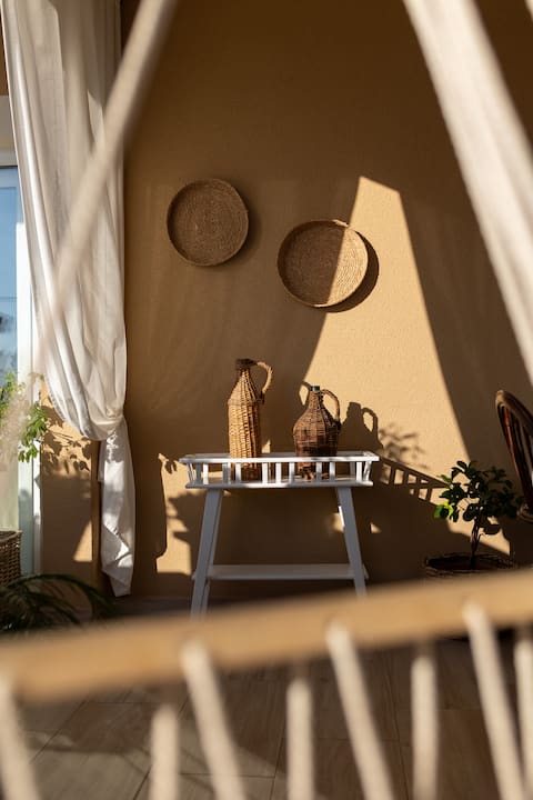 Apartman Flos, terrace 40 m2, sea view.