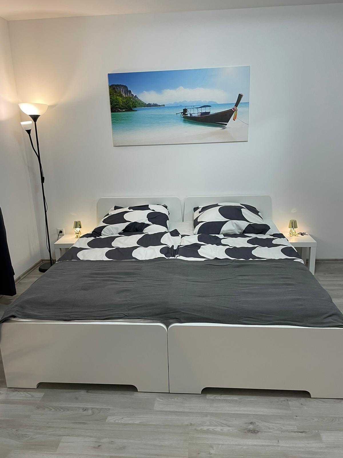 modern city apartment at the central station