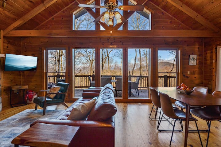 Mtn Views, Pool & Dog Friendly|hot Tub, Trails - Ellijay