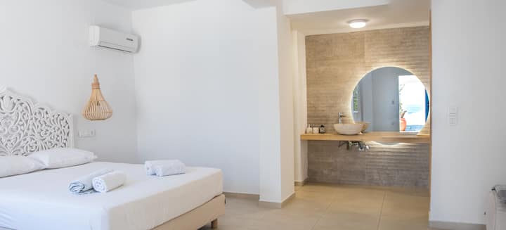 Tarracë kryesore suite Villa Arios Skiathos