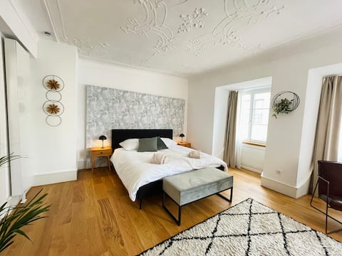 Stylish old building apartment in the middle of the old town