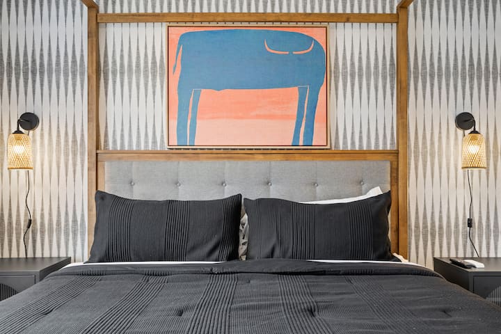 Bedroom in unit B