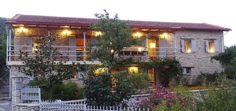 Successful Airbnb property: Arkadia traditional & modern stone House in Agridi in Δήμος Γορτυνίας