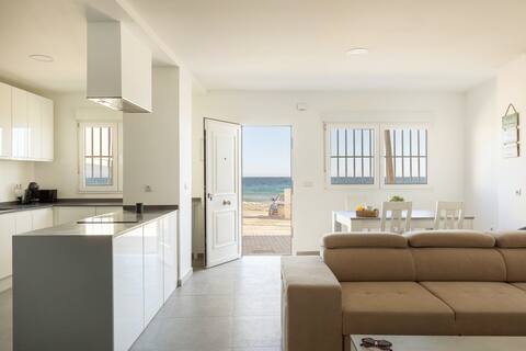 Beachfront house