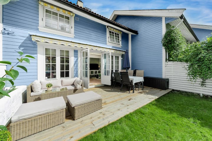 Oslo, rekkehus, 3 sov, 2 bad, kort vei til Ekeberg