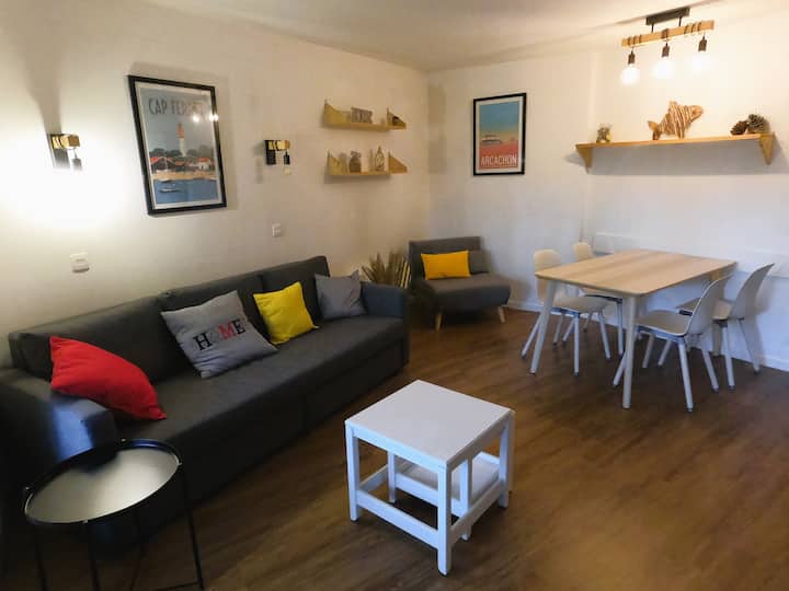 Charmant Appartement Sous Pinède - Lacanau