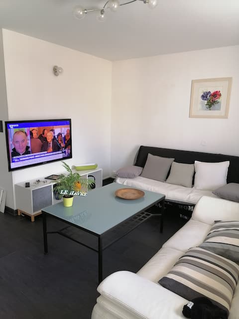 Popular Airbnb listing: Very nice renovated 2 bedroom apartment. in Le Havre