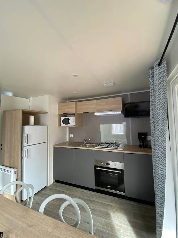 Mobil Home 2 Chambres Camping  Crocs Marquenterre - Saint-Quentin-en-Tourmont