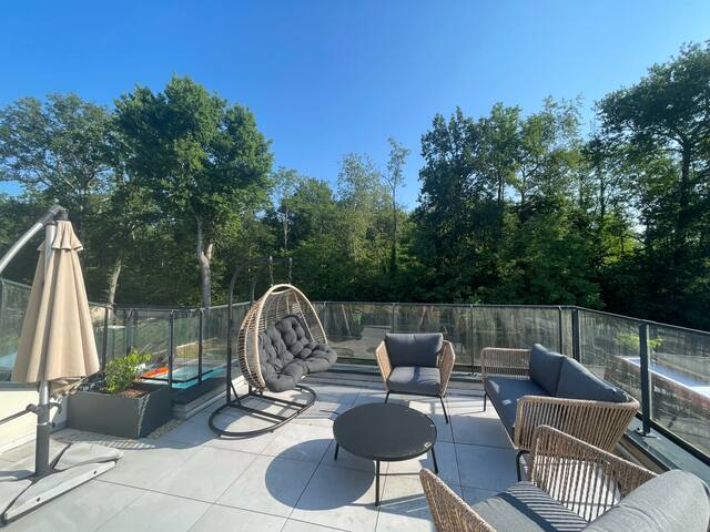 Villa moderne tout confort piscine vue forêt gallery image 3