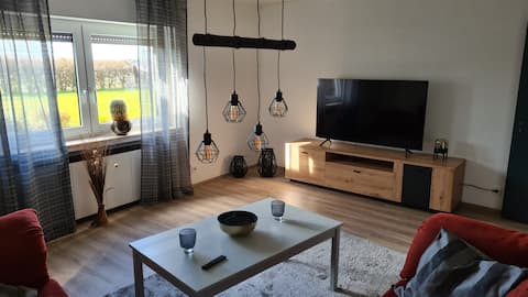 Top performing Airbnb: Living on the edge of a young forest in Rhein Hunsrück Kreis