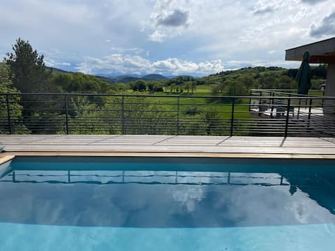 The terraces of the volcanoes