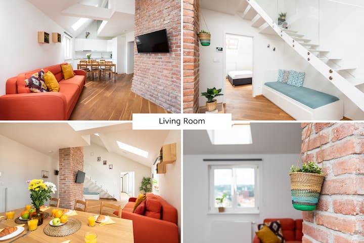 Pragueforyou - 3 Bdr + Terrace 12per - Prague
