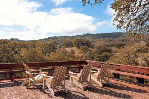 Mendocino Home w/ Wrap-Around Deck