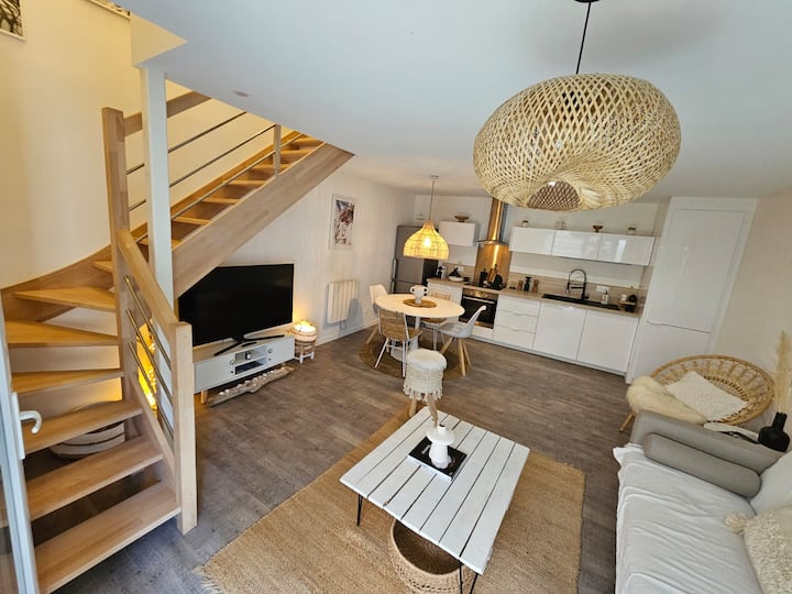 Maison Zen Au Cœur Du Centre Ville-5 Pers. - Milly-la-Forêt