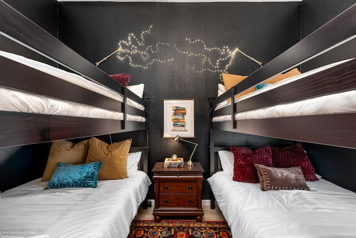 For all the Harry Potter Fans: 2 Full over Full Bunk Beds 