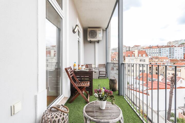 Appartement Amália – Terrace avec vue à Lisbonne gallery image 4