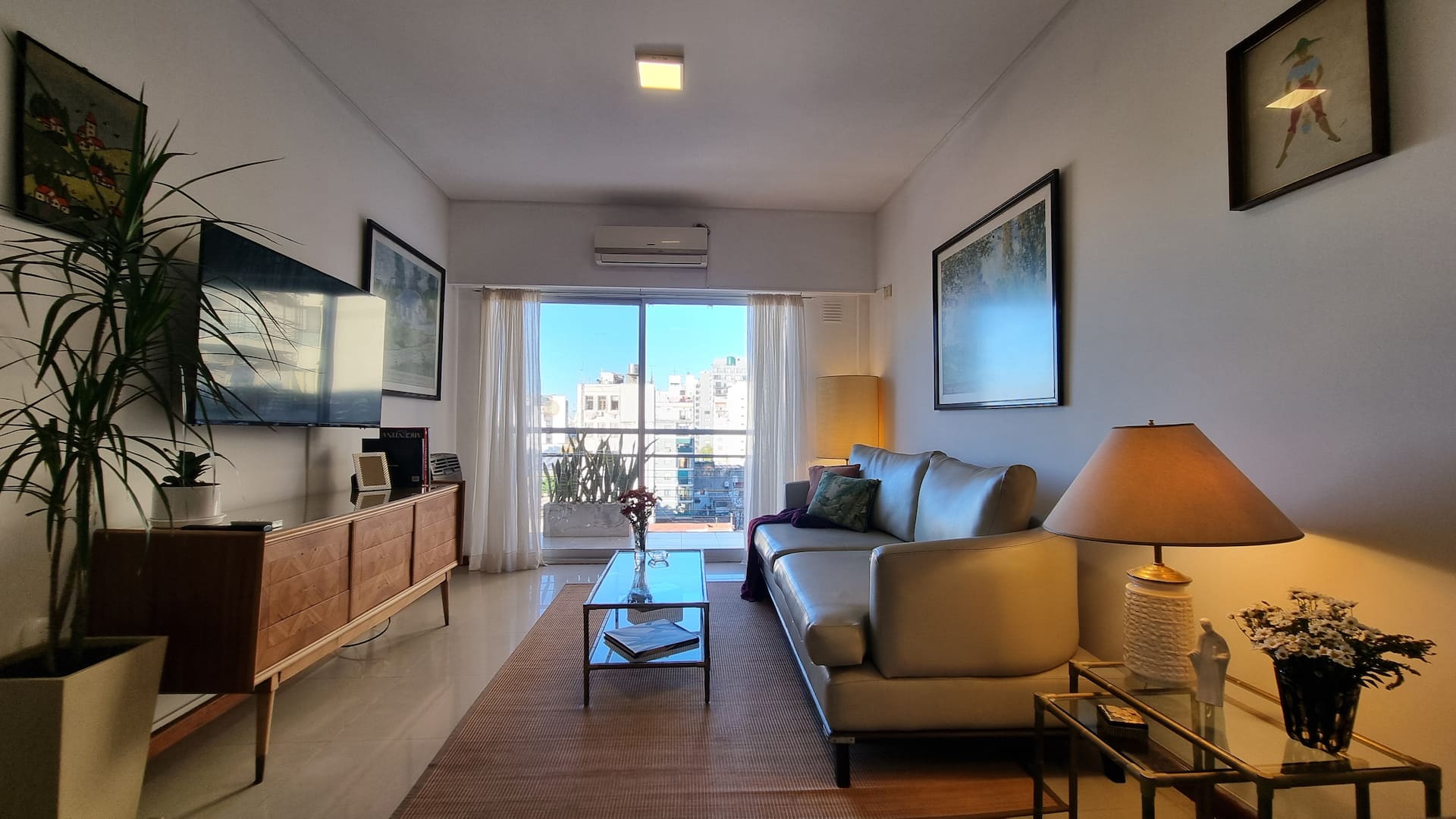 Apartamento de 1 dormitório estilo americano em Almagro