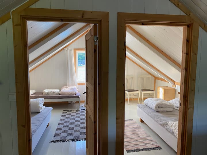 2 dormitorios en el segundo piso. 