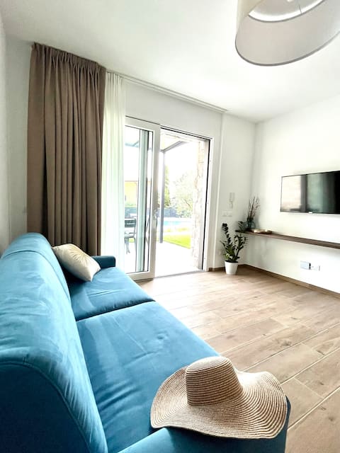 Top Airbnb: Ca'Masteva- pool apartment a Garda