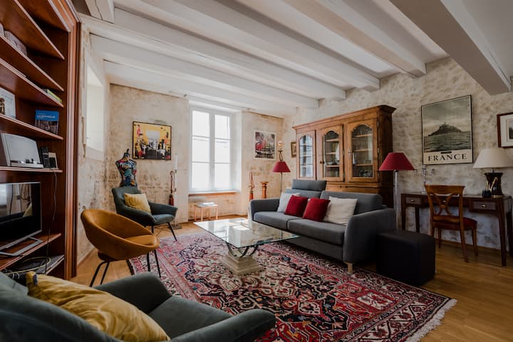 Appartement De Charme 2 Chambres - Cœur Historique - La Rochelle