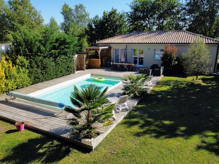 Détente à Arès : Maison Avec Piscine & Clim 6p. - Andernos-les-Bains