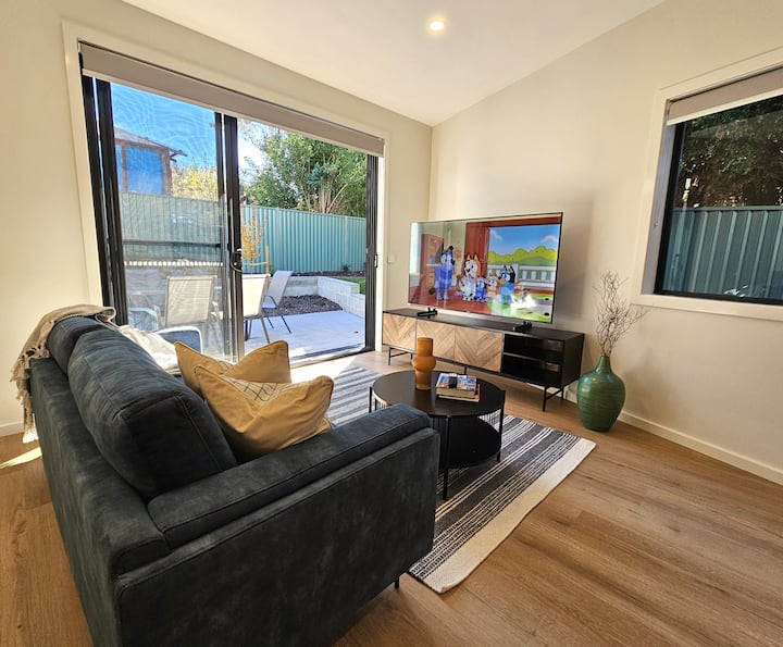 Living area - Large open plan living, incorporating seamless living/dining and outdoor area. 