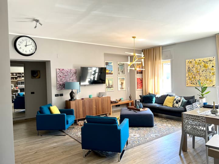 3 bedr - 2 bath Amantea, Calabria Apt w central AC