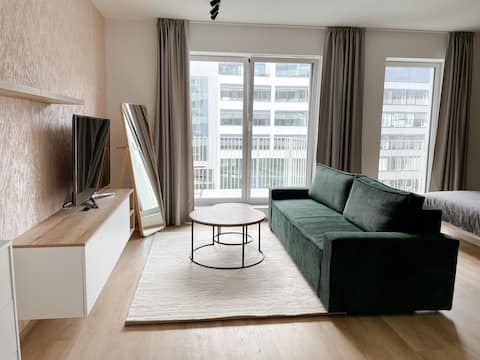 Elegantní Loft s Balkonem