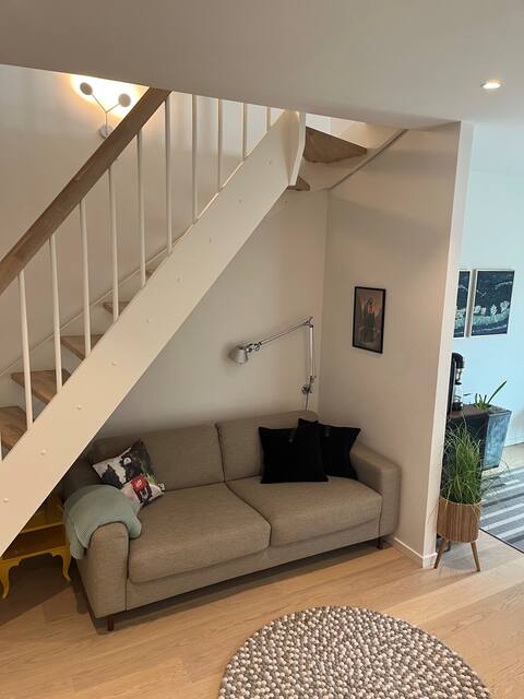 Top Airbnb: Town house, 3 floors & rooftop in Roskilde