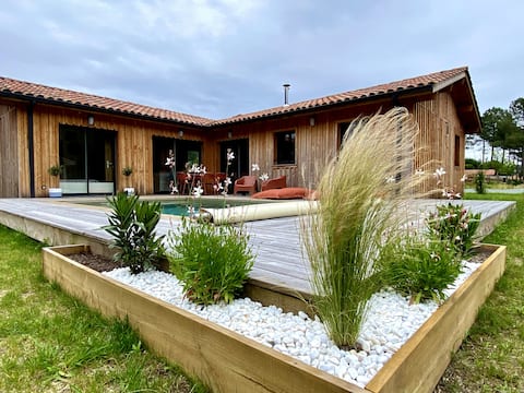 Casa Landaise, pretty house under the pines
