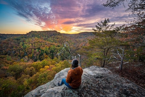 Red River Gorge, Private Overlook + Pool Table