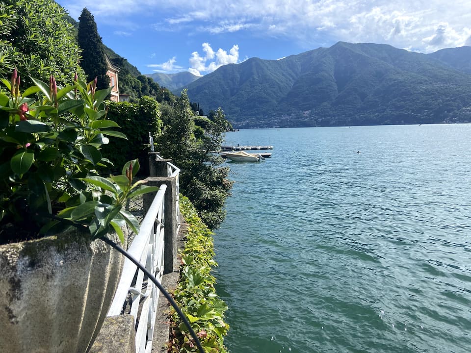 An art nouveau villetta on Lake Como, Laglio, Lombardy, Italy, photo 9 of 10