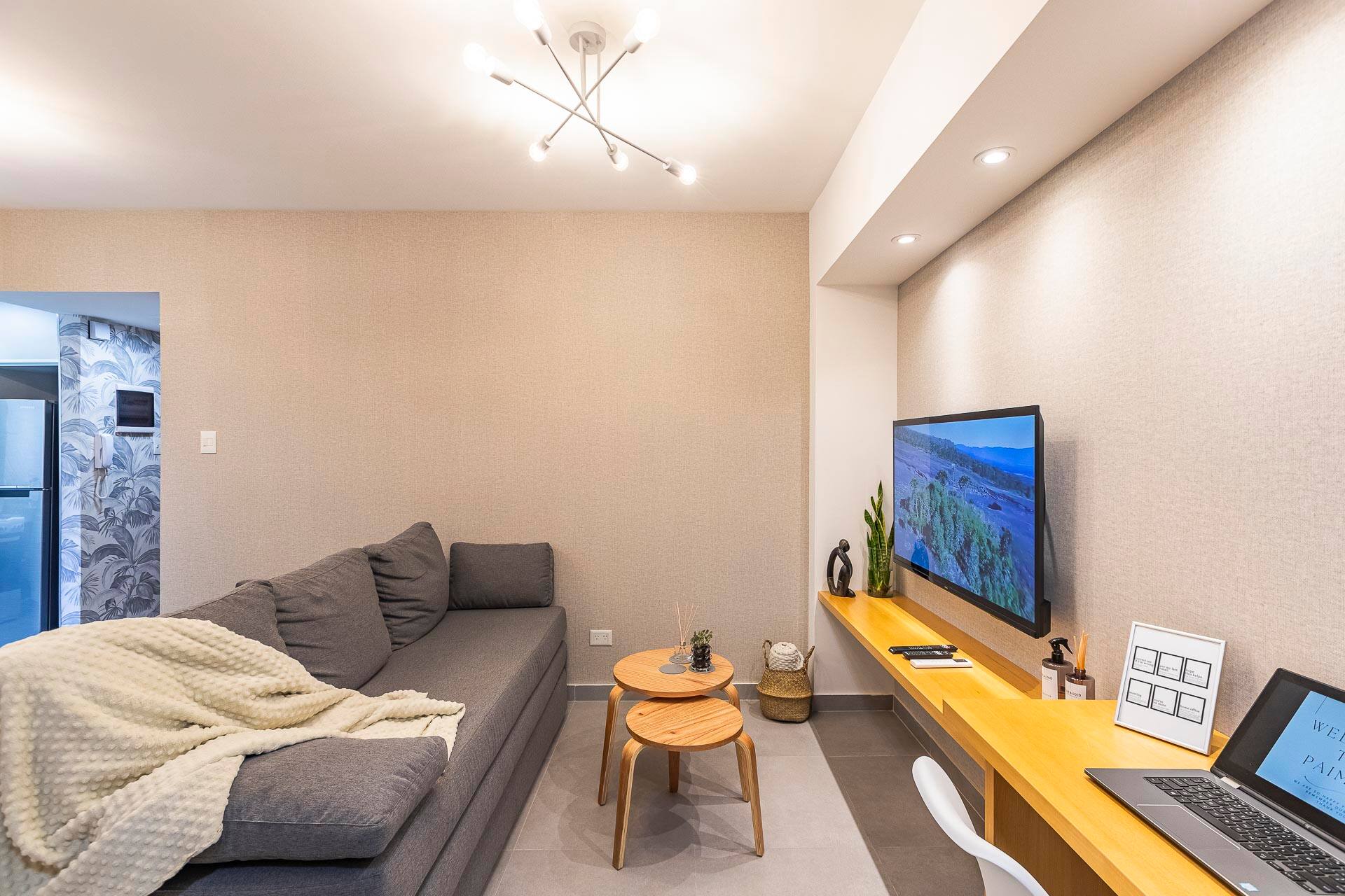 Refurbished furnished two-room apartment in Palermo