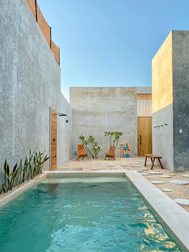 Casa Tzaguaro 30 min to Mérida & 4 walk to beach