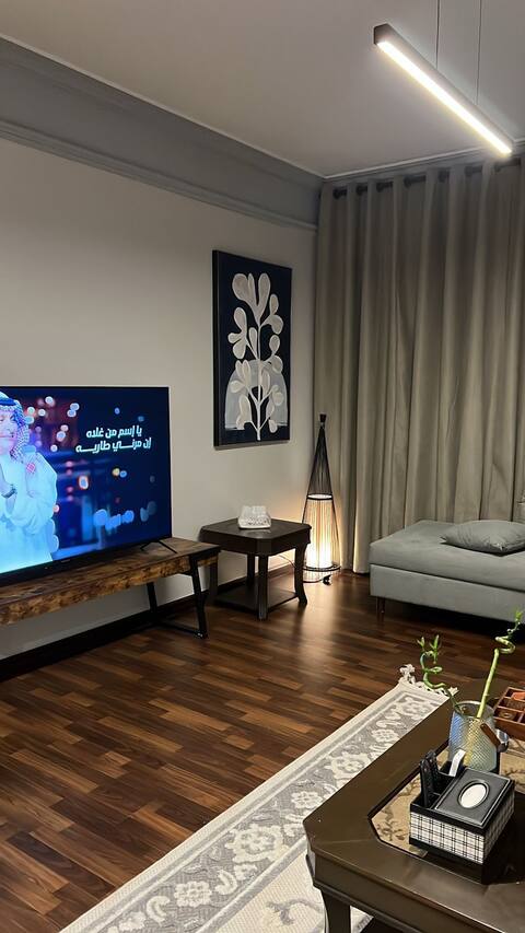 Wooden Apartment from Room and Lounge