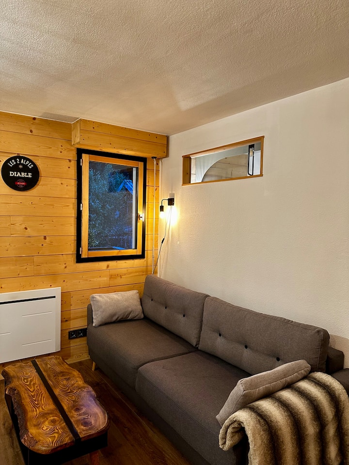 Appartement Cosy, 4 Personnes, Les Chalets D’or - Les Deux Alpes