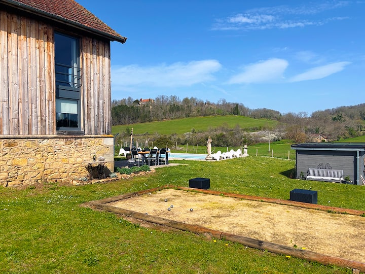 tobacco barn france Tobacco barn as a loft+ heated pool + gated garden - Houses for Rent in  Coux et Bigaroque-Mouzens, Nouvelle-Aquitaine, France