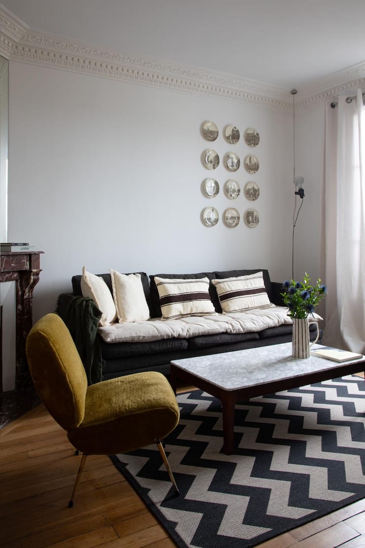 Charming & Design Apartment Next To The Metro - Porte d'Orléans