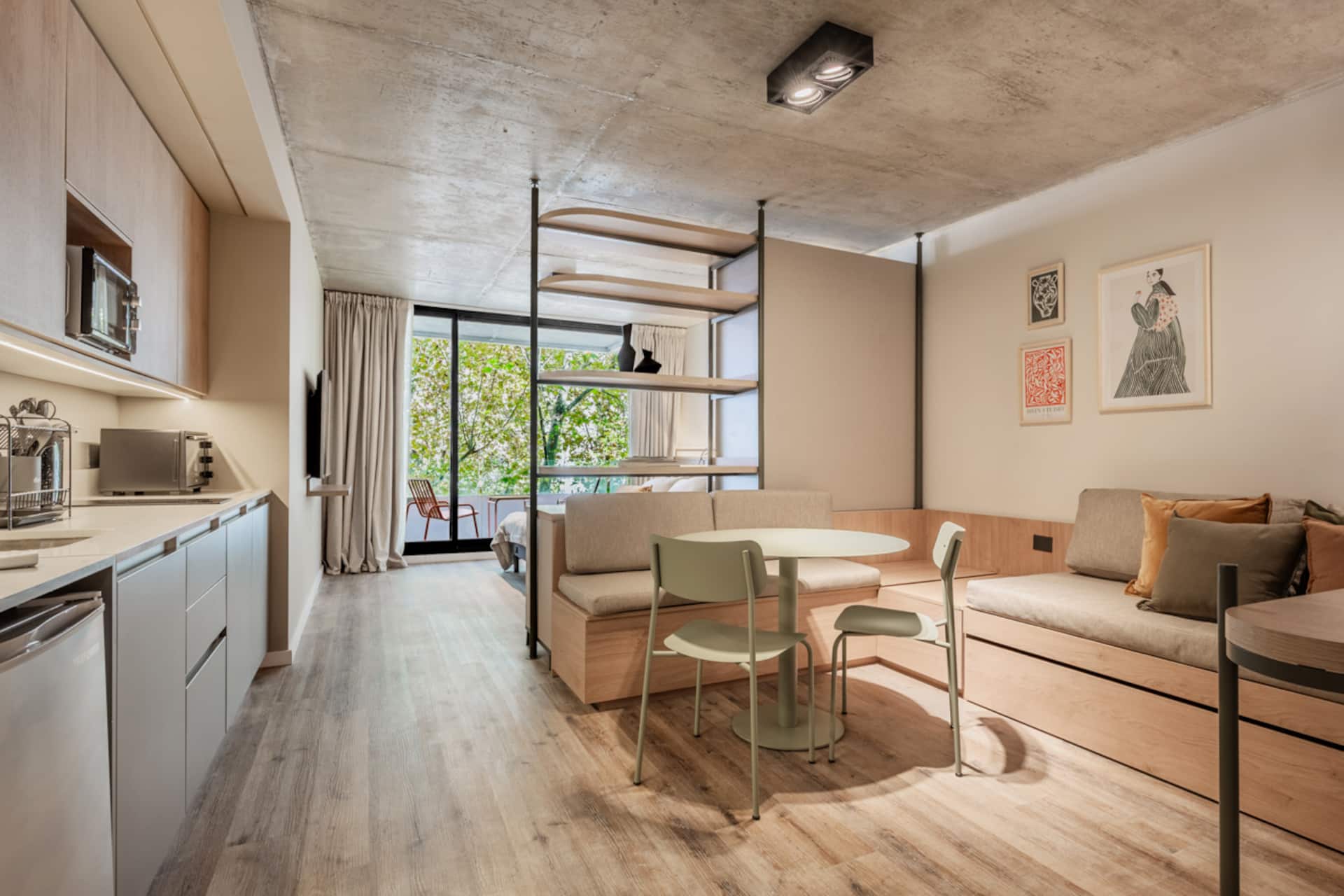 Departamento de 1 dormitorio amoblado en Palermo Hollywood