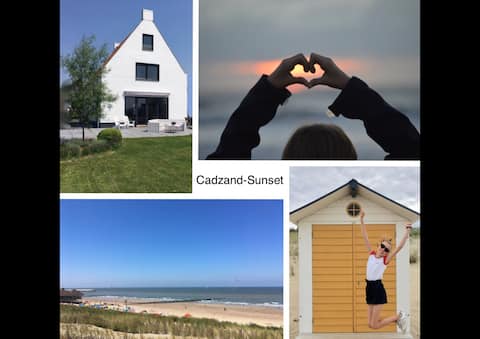 Villa Cadzand-Sunset +breathtaking view+10bikes