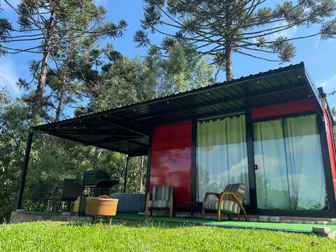Container Tiny House em Fazenda
