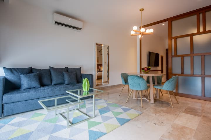 Ipana - Cute Condo W/ City Views & 4 Pools Rooftop - Playa del Carmen