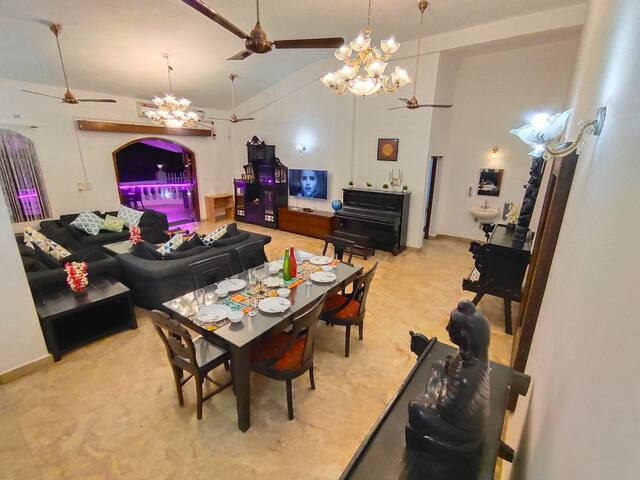 Luxurious 5BHK Pvt Pool Calangute Villa Pets OK