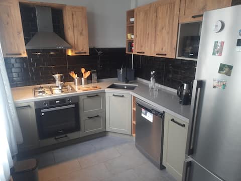 Quiet and in touch with nature in the center