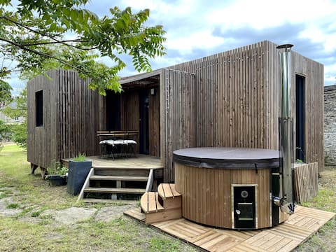 Lodge Cédra – private Nordic bath