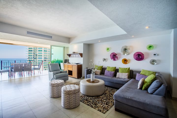 Wow!modern Condo, Ocean & Sunset Views@ G Venetian - Puerto Vallarta