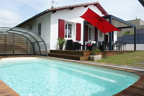 Nice Villa with pool 300 m from the beach office